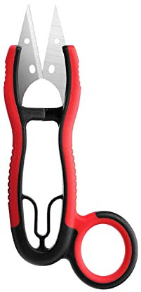 JARVISTAR Forbici per Filo, Rasafilo con lama Affilata in Acciaio Inossidabile e Manici Morbidi, Taglia Filo per Cucito, Artigianato e Cura delle Piante, 13CM