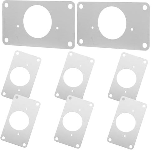 Kit De Réparation De Charnières De Placard En Acier Inoxydable 8 Pièces Pour Portes De Placard De Cuisine
