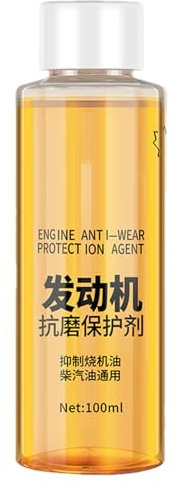 Aditivo de aceite: potente acondicionador del motor, protector de desgaste avanzado | Fluid de reparación de fricción con una característica de lubricidad mejorada, líquido completo de restau