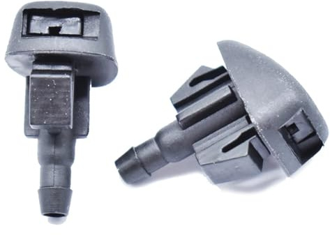 Lave-Glace Compatible Avec Mazda 3 BL 2008 2009 2010 2011 2012 2013 2 Pièces Buses De Lave-glace D'essuie-glace Avant Spray L206-67-510 AKQL206-67-510C