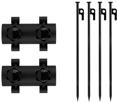 Hochfester Stahl Teleskop Outdoor Camping Zelt Stange Halter Halterung Boden Nagel Hammer Fixing Clip Artefakt Outdoor Camping Zelt Zubehör Halter Klemme Hochfester Stahl Matt