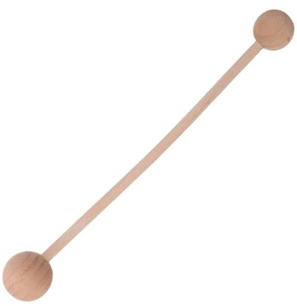 WOONEKY Herramienta de Modelado de Arcilla para Cerámica con Doble Punta de Madera Palillo Punteador y Texturizador para Esculpir y Embellecer Artísticas de Cerámica para Manualidades y