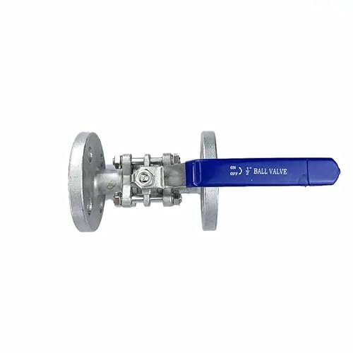1pc 1/2 Manuelle Flansch Ball Ventil 304 Edelstahl 1,6 Mpa Flansch