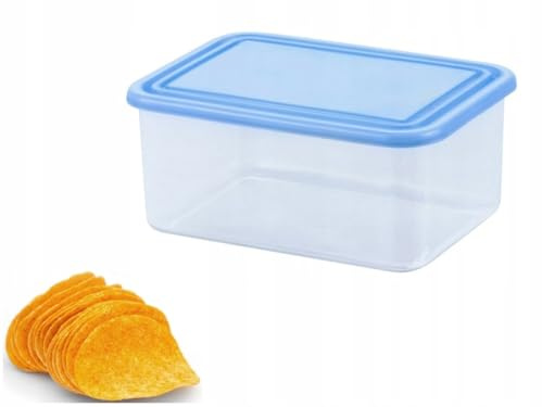 Curver Récipient alimentaire rectangulaire en plastique, avec couvercle, 0,8 l, pour congélateur, lave-vaisselle