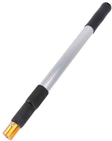 Toddmomy Recolector De Frutas Palo Telescópico Ajustable 3 Secciones Recolector De Nueces Portátil Adecuado para Cosecha Jardines Material De Aleación De Aluminio Diseño Duradero y Práctico