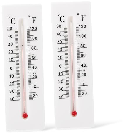 VILLCASE Wetterfestes Schlüsselversteck Mit Thermometer 2 Stück-pack Outdoor Schlüsselbox Für Garten Und Garage Zur Diskreten Aufbewahrung Von Schlüsseln Und Münzen