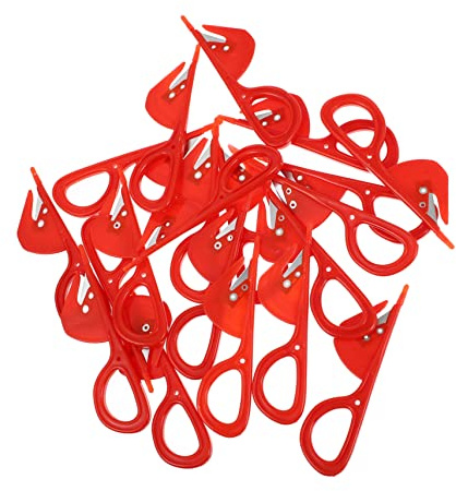 Warmhm 20pièces Couteaux à Intestins Lot De Outils De Nettoyage Intestinal Gadget De Cuisine Ouvre-intestins Outils Ouverture Intestinale