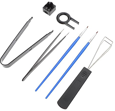 SHINEOFI Kit De Lubricación del Eje para Teclado Kit De Teclado Mecánico Extractor De Teclas para Mantenimiento De Casa