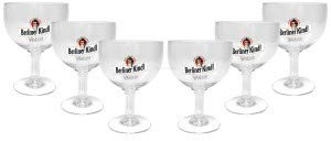 Berliner Kindl Weisse Pokal Glas Gläser-Set - 6x Pokalgläser