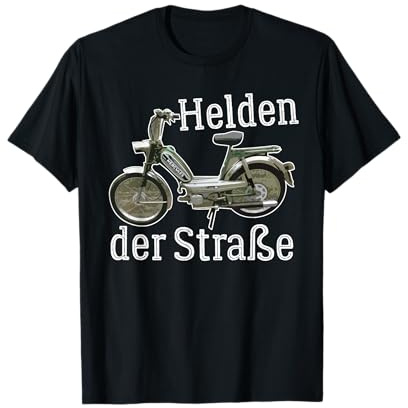 Helden Der Strasse Hercules Prima 5 25 Kmh Mofa Oldtimer T-Shirt