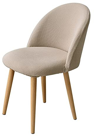 Chairs Covers for Dining Room set of 1/2/4 Curved Back Chair Covers Slipcover Stretch Velvet Green/White Waterproof Dining Chair Seat Covers Home Kitchenchairs Protectors ( Color : F , Size : 4PCS )