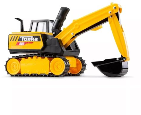 Tonka Steel Classics | Mighty Bagger | Kinder-Bauspielzeug für Jungen und Mädchen, Fahrzeugspielzeug für kreatives Spielen, Motorikentwicklung für Kinder ab 3 Jahren | Basic Fun 06182