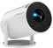 Mini Beamer 4K Mini Projektor mit Android 11 WiFi 6 & Bluetooth 5.2 Full HD Projektor 160 Ansi Lumen 180-Grad-Winkel Auto-Keystone 200 Zoll Heimkino Beamer kompatibel mit Handy/PC/PS5/Xbox 2025