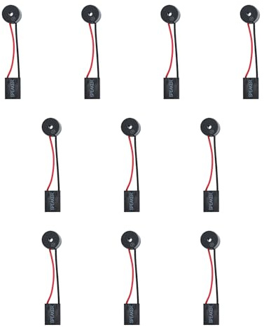 Podazz 10pcs Mainboard Computer Internal PC Beep Code Internal Speaker Buzzer for Computer Repairing