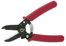 Alicates de acero para cortar cable plano, con mangos ergonómicos, precisión en corte; ideales para trabajos eléctricos y de bricolaje.