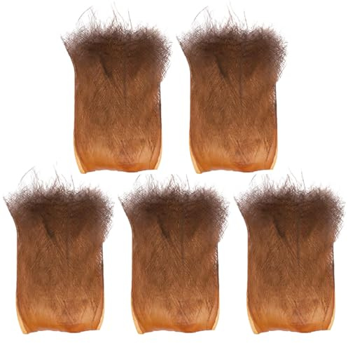 LKXHarleya Lot de 5 Feuilles d'écorce de Palmier artificielles, écorce de cocotier Naturelle pour Plantes, Accessoires de Jardin, décoration de Maison ou de Bureau, Marron