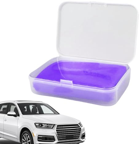 Arcilla de detalle automática: barra de barro volcánico para coche, suministro de limpieza profesional, textura elástica, fácil de moldear profundamente | Mantenimiento del vehículo Externo