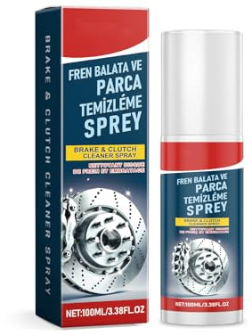 Rakiuty Bremsenreiniger, Auto-bremsenreiniger, Motorrad-Bremsreiniger, Automobilbremsenreiniger, Entfetter für Bremsscheiben und Kupplungen von Motorrädern und Fahrrädern,100ML
