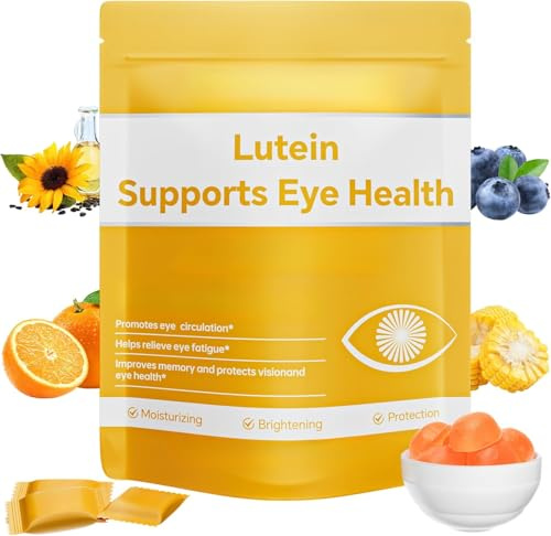 Lutein Gummies – Integratore vitaminico e minerale per gli occhi con vitamine gommose per sostenere la salute degli occhi
