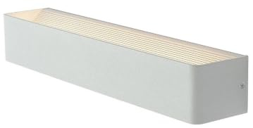 Lindby LED Wandleuchte, Wandlampe Innen Lonisa (Modern) in Weiß aus Metall (1 flammig) - Wandstrahler Wandbeleuchtung Schlafzimmer/Wohnzimmer Licht nach oben & unten Wohnzimmerleuchte