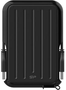 SILICON POWER External HDD Armor A66 2.5 5TB USB 3.2 IPX4 Black