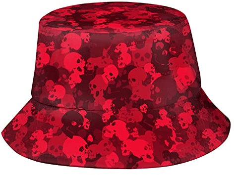 Camo Camouflage Fischerhut Fischerhut Strand Reise Sonnenhut Outdoor Kappe für Erwachsene Männer Frauen, Camo Camouflage18, One size