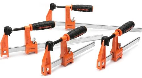 Jorgensen 4er-Satz Mittelschwere Stahlklemmen (2-15 cm, 2-30 cm) 2391335 Spann-Weite (max.):30 mm Produktabmessung, Län