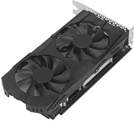 ASHATA Scheda Grafica da Gioco RX580 8G DDR5 a 256 Bit, PCIe 3.0 16X Dual Fan Computer PC Scheda Grafica Video da Gioco con HDMI DP DVI, Directx 12, Alimentazione 8 Pin (RX5808GD5)