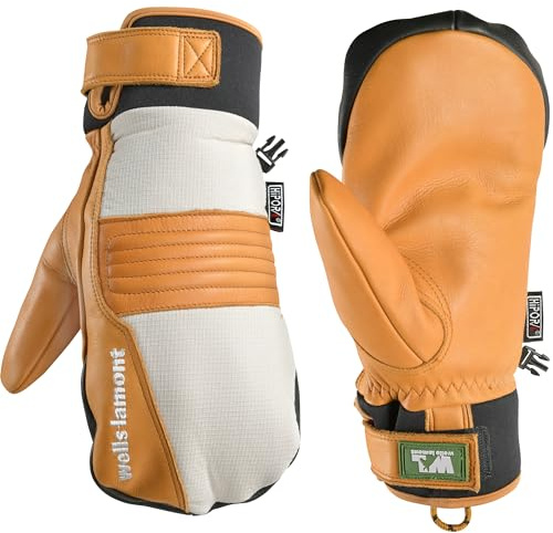 Wells Lamont HydraHyde Winter Mittens, Cowhide Leather, Large (812L)