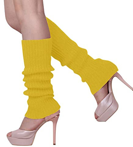 Kswlwccpp Legwarmer Damen, Winter Warm Lang Wolle Leg Warmers Beinwärmer Flauschig Bequem Extra Weit Weich Stiefelsocken Stulpensocken Gestrickt XXl Beinstulpe Stulpen