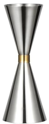 Jigger de acero inoxidable para bar de cóctel, taza medidora de bebidas alcohólicas, accesorios de cocina, fiesta, bar (45-60 ml)