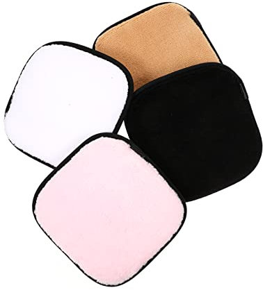 FOMIYES 4 Stücke Gesicht Waschen Pad Make-up Entferner Puff Weiche Bequeme Gesicht Schwämme