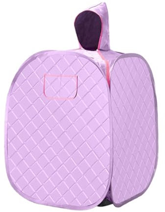 Tragbare Sauna, Tragbarer Dampferzeur, faltbar, Begasungszelt, Box for Zuhause, Spa, Abnehmen, Abnehmen, for eine oder zwei Personen Tragbar & zeitsparend(One Person-01)