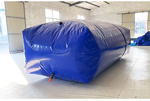 WLCGYD Wassersack Beutel Wasserbehälter Träger Wasserzisterne Für Gärten, Wasserblasentanks 450 900 1400 Gallonen, Containerbeutelzisterne Für Den Landwirtschaftlichen Notfall(3x2x0.9m/5400L/1426gal)