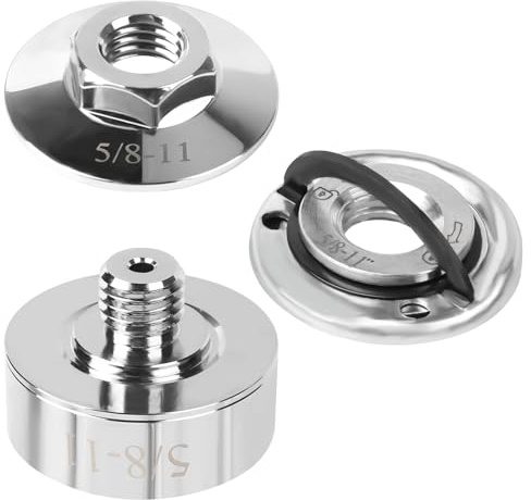 3Pcs X-Lock Adapter, Grinder Adapter Kit on M14 and 5/8 Inch Thread, Angle Grinder Adapter for Cutting Discs and Grinding Wheels (X-Lock Adapter for 5/8-11)