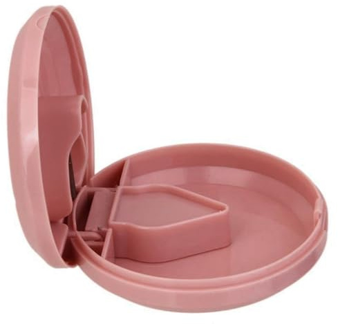 Tagliapillole e tagliapillole - Robusto tritatutto per compresse di piccole dimensioni con lame in acciaio inossidabile - Portapillole portatile facile da usare con fibbie per adulti, donne, uomini, a