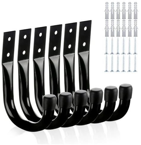 Itkcozcg Supporto da appendere per biciclette da parcheggio, per mountain bike, gancio per bici da garage, gancio da parete per montaggio a parete