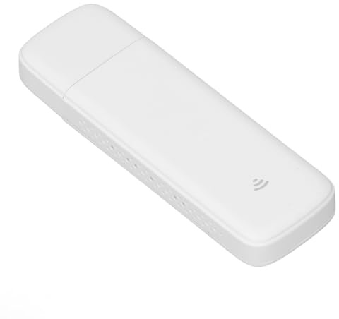 EIMSOAH 4 G LTE USB-nätverksadapter Trådlös WiFi Hotspot Router Modem Stick, Snabb Stabil Internetåtkomst för Asien Europa, 10 Användare Som Delar, SIM-kortplats, ABSEU