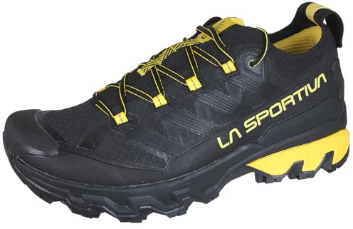LA SPORTIVA Ultra Raptor 3 - Scarpe da trail running, nero giallo, 44 EU