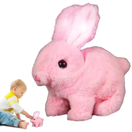Bunny Toys for Kids Interactive Hopping Robotic Plush