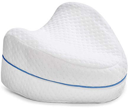 Contour Legacy Leg & Knee Foam Support Pillow - Soothing Pain Relief for Sciatica, Back, Hips, Knees, Joints - As Seen on TV