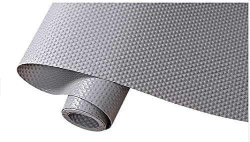 Lifeswonderful - Extra Long Grey Waterproof Drawer or Shelf Liner Mat - 45 x 500cm (approx. 1.5 x 16.5ft) - Non-Adhesive