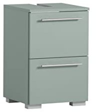 Schildmeyer Carlos - Mobile base lavabo, materiale a base di legno, verde pistacchio, 40 cm