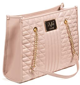 19V69 ITALIA Damen Elenar Gold Shopper Bag, Old Rose