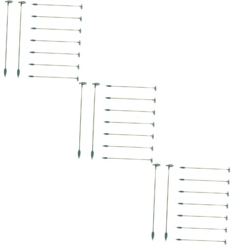 Kisangel 30 Stück Blumentopfständer Orchideen Stützgestell Orchideenblüten Stützstangen Blumen Stützstange Blumen Stützstangen Blumen Einzelstiel Stützpflanze Klettergerüst Abs