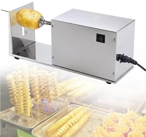RayGenius Spiral Chips Potato Cutter, Spiral Chips Cutter, Tornado Slicer, Potato Tower Cutter, Spiral Potato Slicing Knife for Potato Tower, Barbecue, Fried, Gather