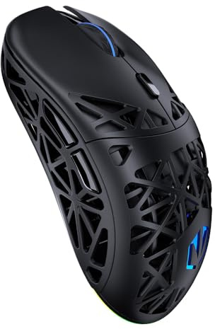 ENDORFY LIV Wireless Gaming Maus RGB, kabellose Maus 69 g, PixArt PAW3311, 12000 DPI, Bluetooth, 2.4 GHz, USB C, Kailh GM 4.0, PTFE