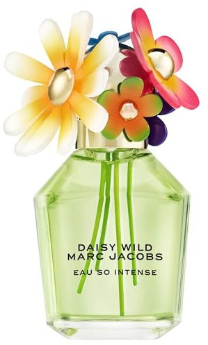Marc Jacobs Daisy Wild Intense Eau de Parfum - Adventurous Floral Women's Perfume - With Notes of Banana Blossom, Jasmine Extract & Tuberose, Amber & Sandalwood 3.3 fl. Oz