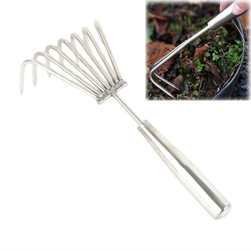 Herramienta de deshierbe de arranque, desbrozadora manual de jardinería con 2/3/5 dientes, acero al manganeso para eliminar malas hierbas en el patio, granja, 2025