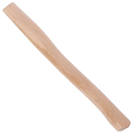 VANZACK Manche de Hache en Bois Ergonomique pour Outils de Jardin Remplacement Solide Prise Large et Confortable Compatible Pelle et Bêche Finition Naturelle